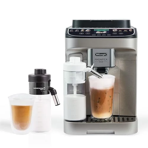 De'Longhi Magnifica Duo automatic espresso machine in silver